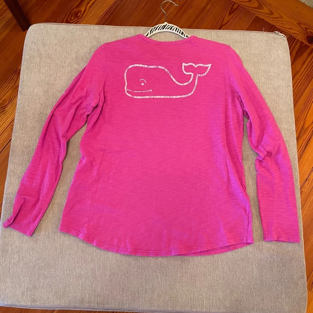 Vineyard Vines Women's Long Sleeve Tee * Pink Purple * NWT - Picture 4 of 12